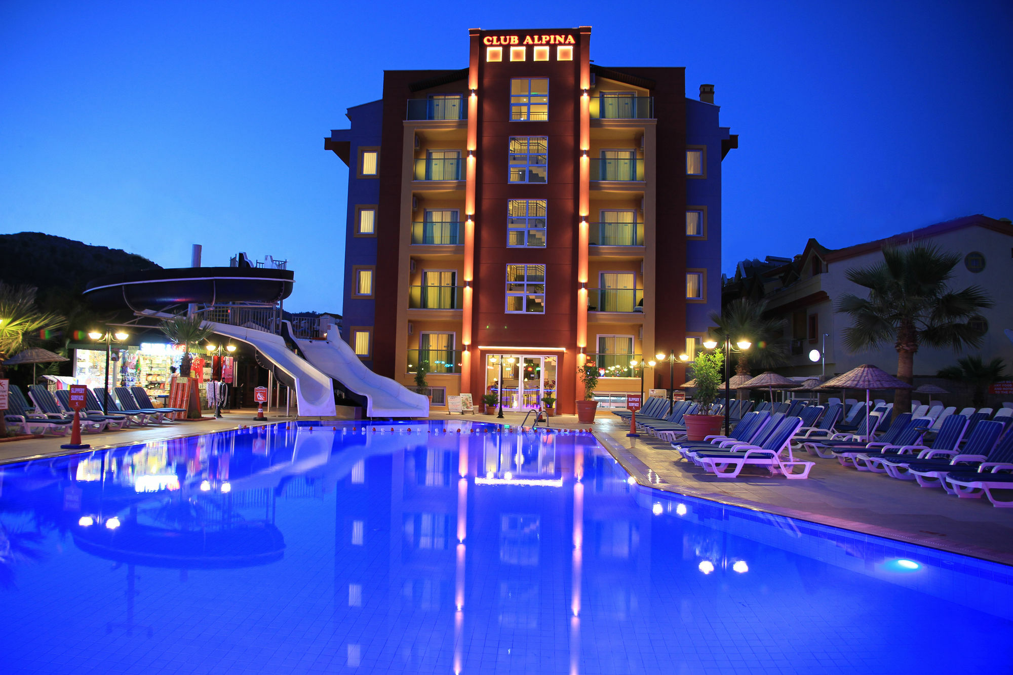 Club Alpina Hotel Marmaris Exterior foto