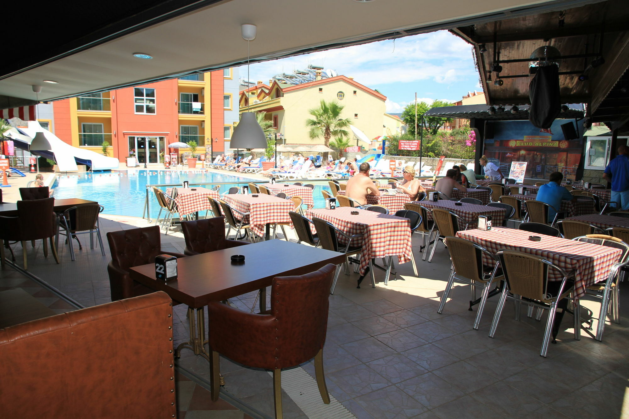 Club Alpina Hotel Marmaris Exterior foto